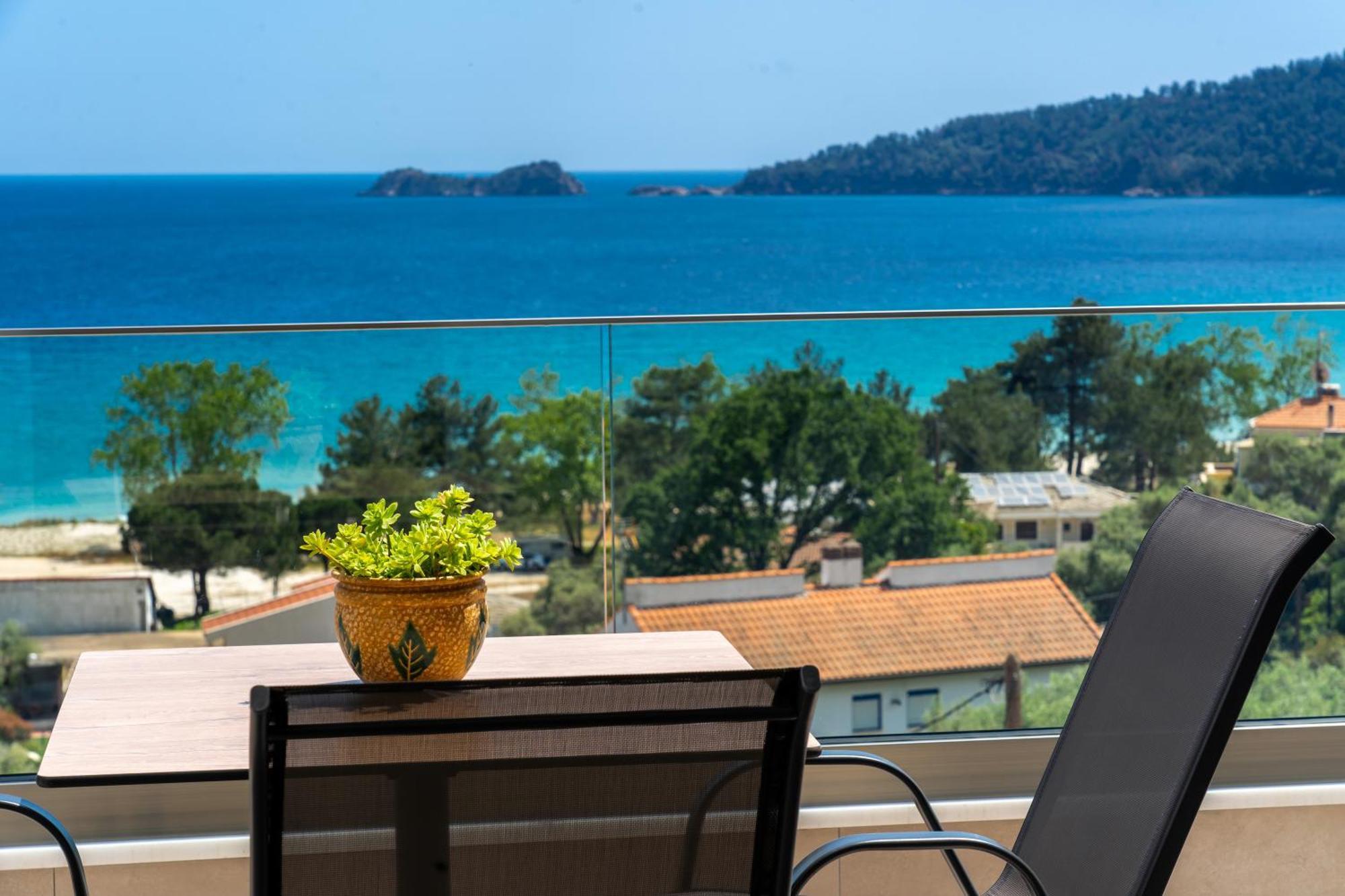 Villa Finikas Thassos Golden Beach Chrysi Ammoudia Buitenkant foto