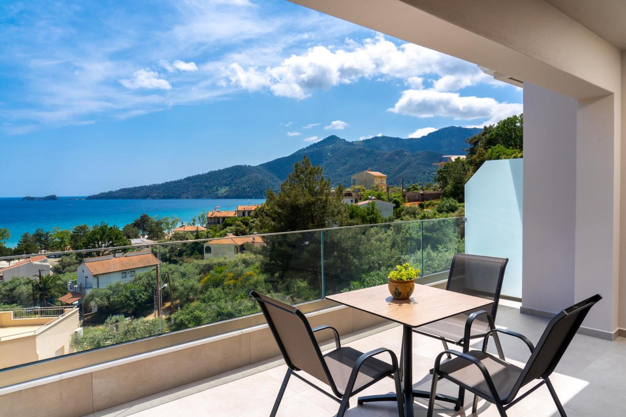 Villa Finikas Thassos Golden Beach Chrysi Ammoudia Buitenkant foto