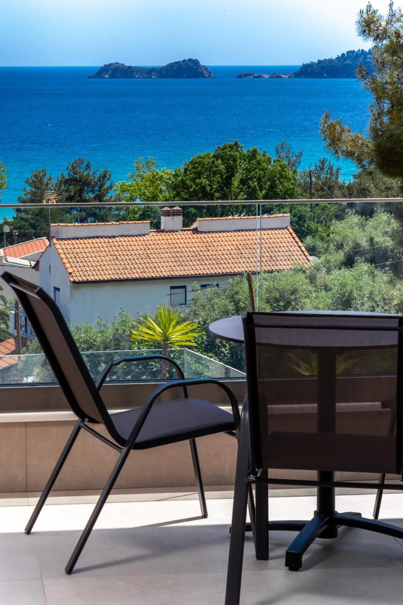 Villa Finikas Thassos Golden Beach Chrysi Ammoudia Buitenkant foto
