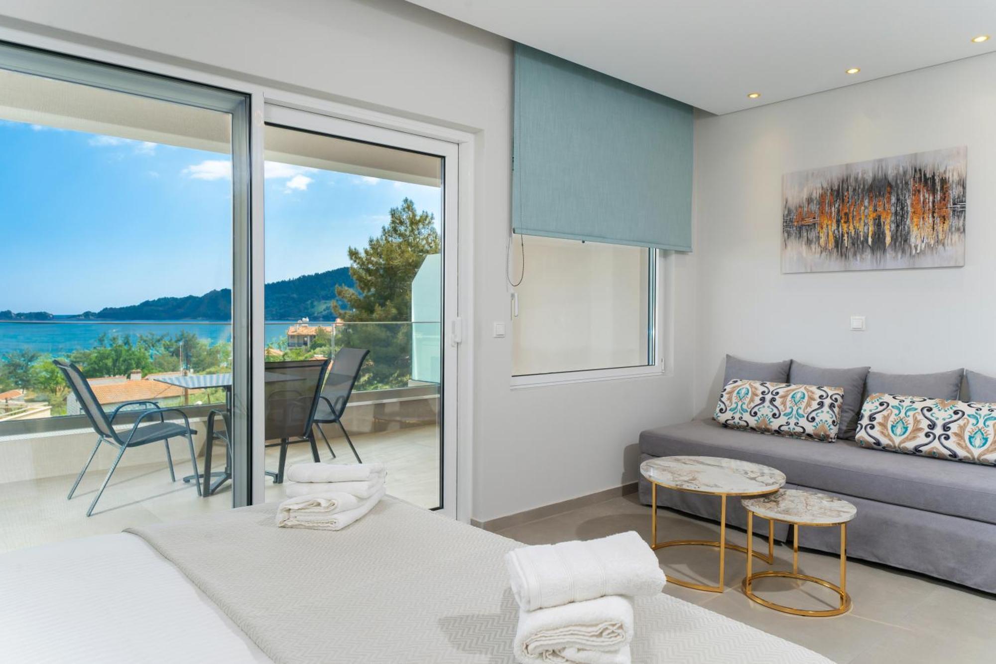 Villa Finikas Thassos Golden Beach Chrysi Ammoudia Buitenkant foto