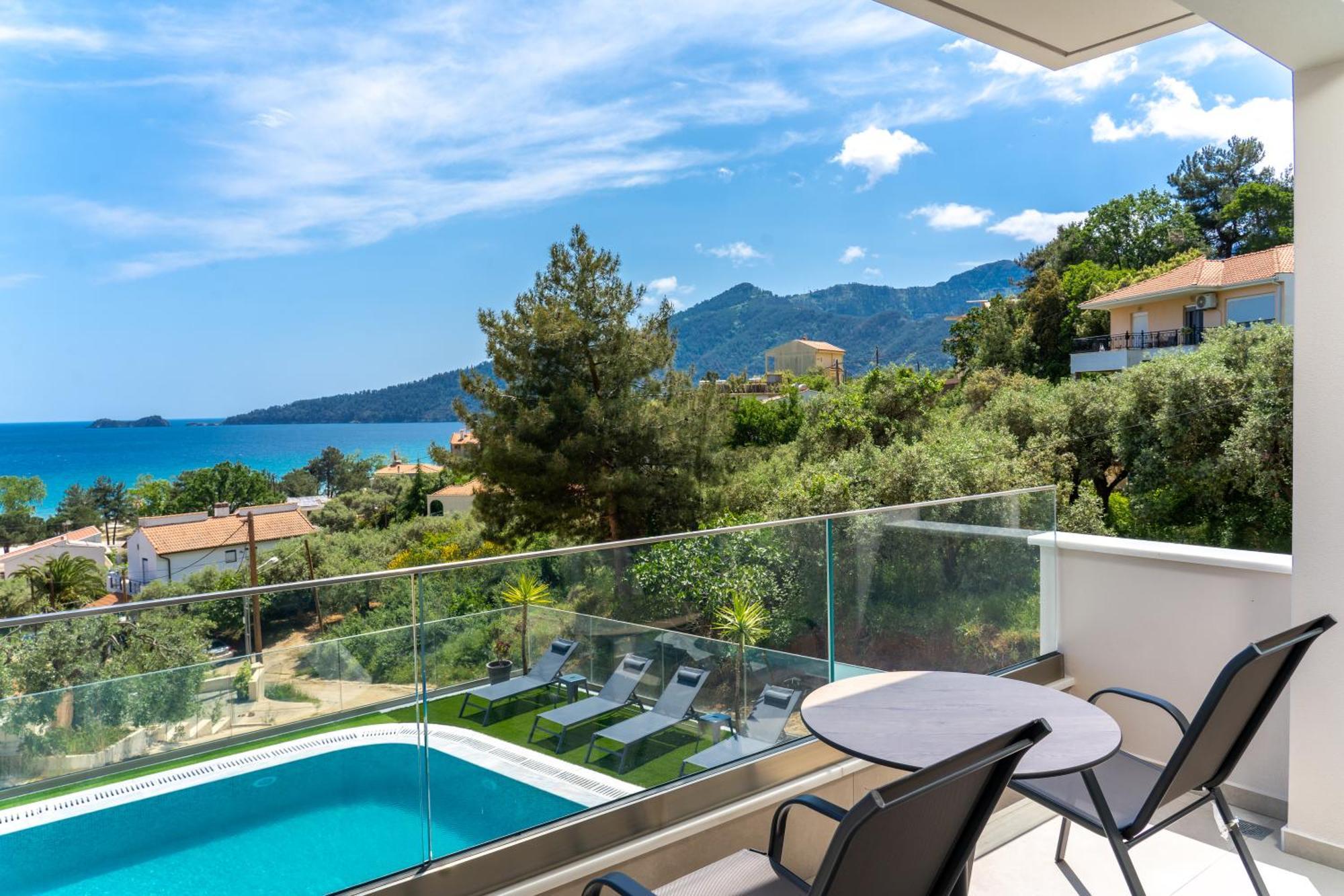 Villa Finikas Thassos Golden Beach Chrysi Ammoudia Buitenkant foto